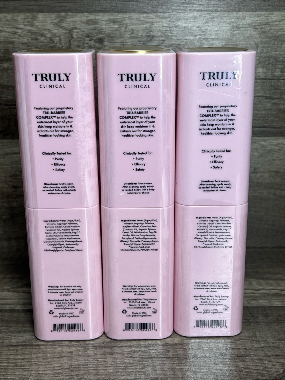 truly clinical The Hydrating Body Serum -bundle set of 3-TRULY BEAUTY NEW - Picture 5 of 7